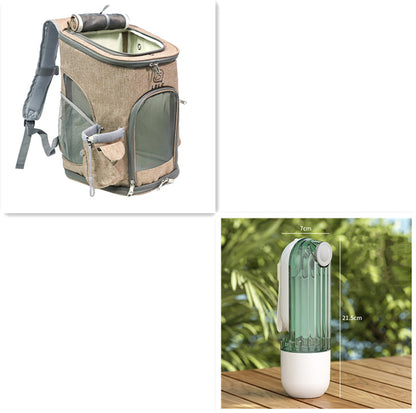 2-in-1 Portable Dog Water Bottle