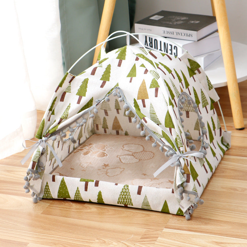 Cat Tent House Bed