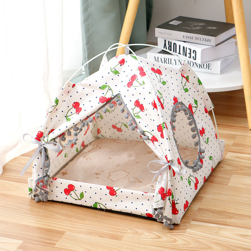 Cat Tent House Bed