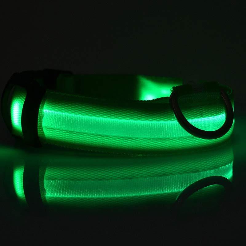 Nylon LED Luminous Pet Collar