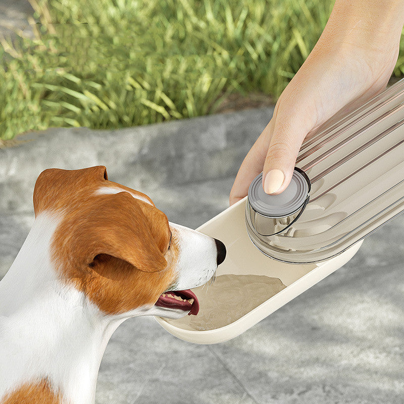 2-in-1 Portable Dog Water Bottle