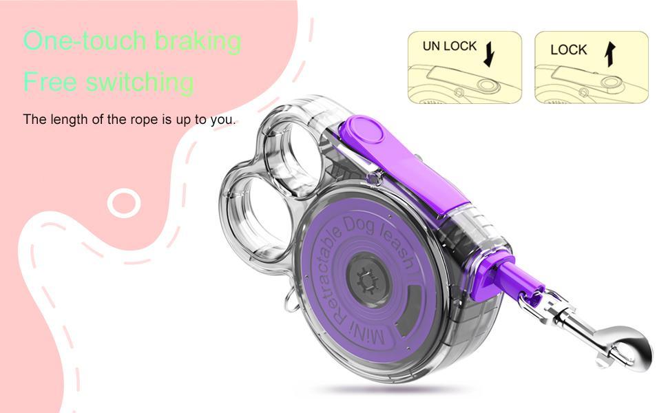 GGT-Mini Retractable Dog Leash