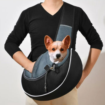 Portable Crossbody Bag for Pets