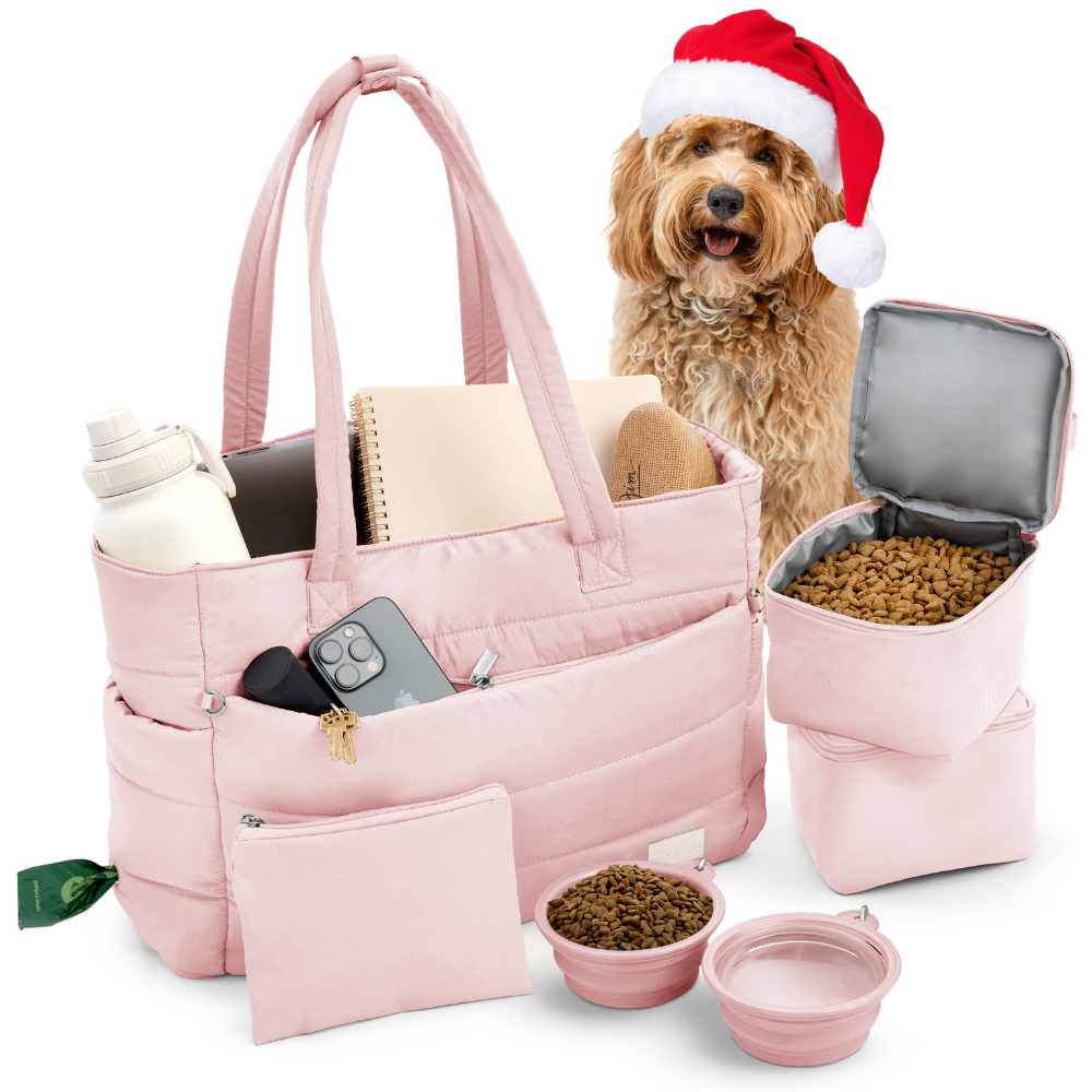 Puffer Dog Travel Bag for Dog Moms