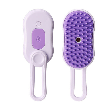 3-in-1 Steamy Pet Grooming Brush